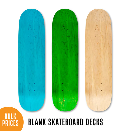 Blank Skateboard Decks (Bulk Wholesale Options)