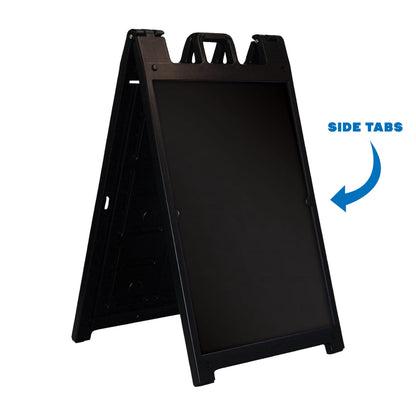 A Frame Stand, A-Frame Display, Promotional Sign, Business Sign, Side Walk Stand, Heavy Duty, Changable A-stands, Deluxe Signicade