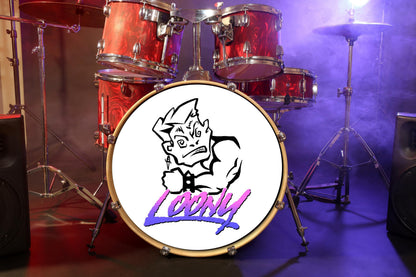 Custom Drum Sticker, Custom Drum Decal - Add Custom Image or Logo - Multiple Sizes - Waterproof! Fast Delivery
