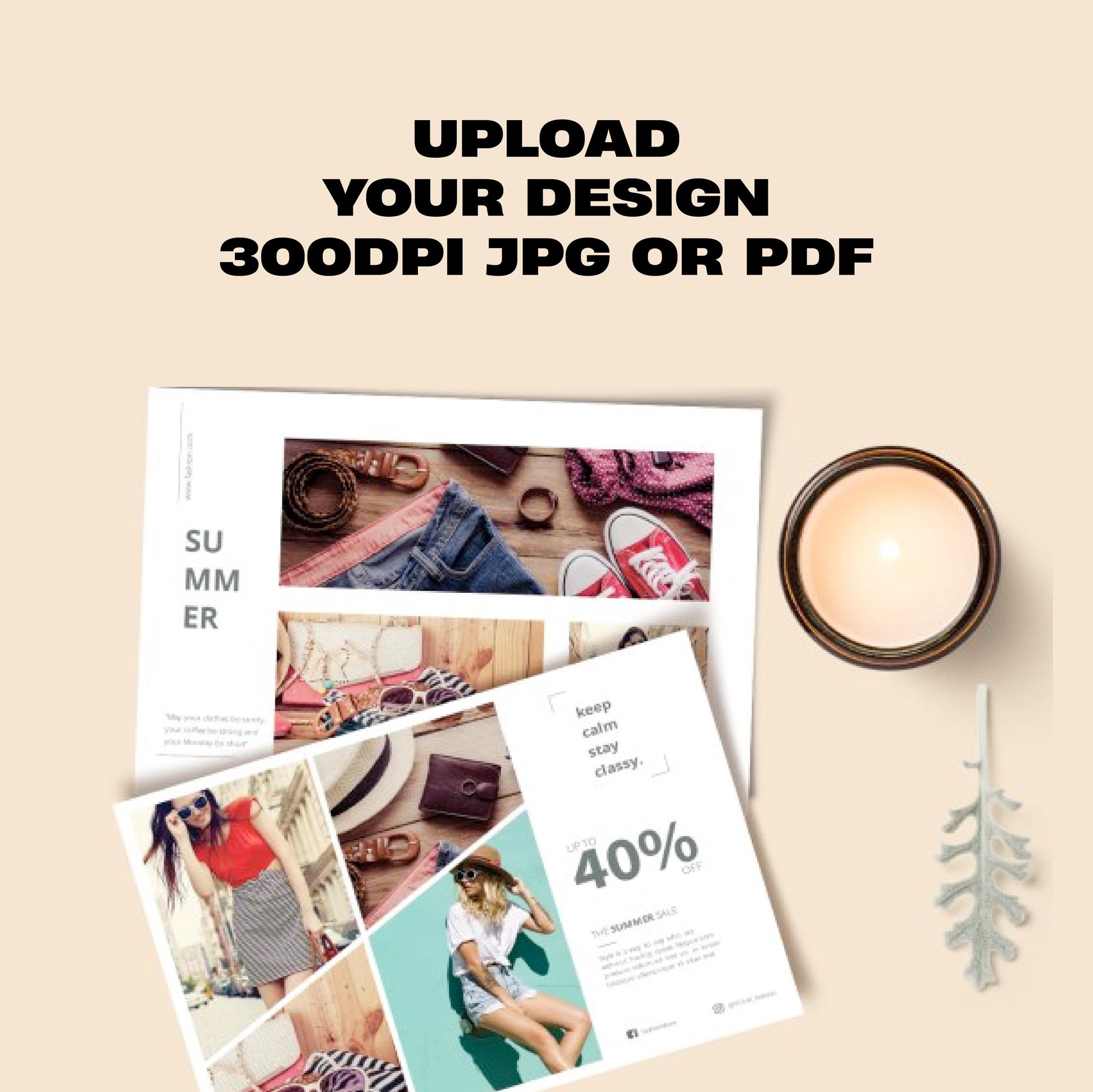 POSTCARD Printing - sample print
