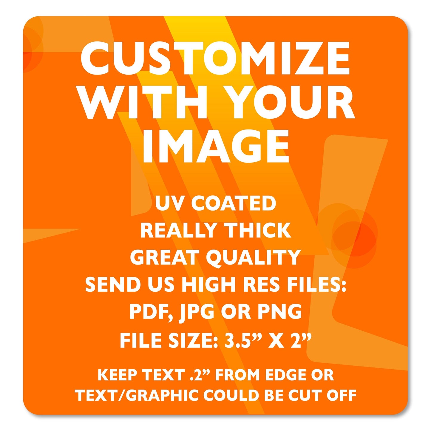Business Card Magnets - design example