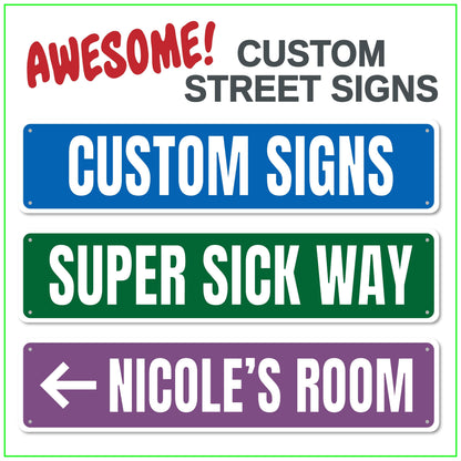Custom Street Sign - main product photo