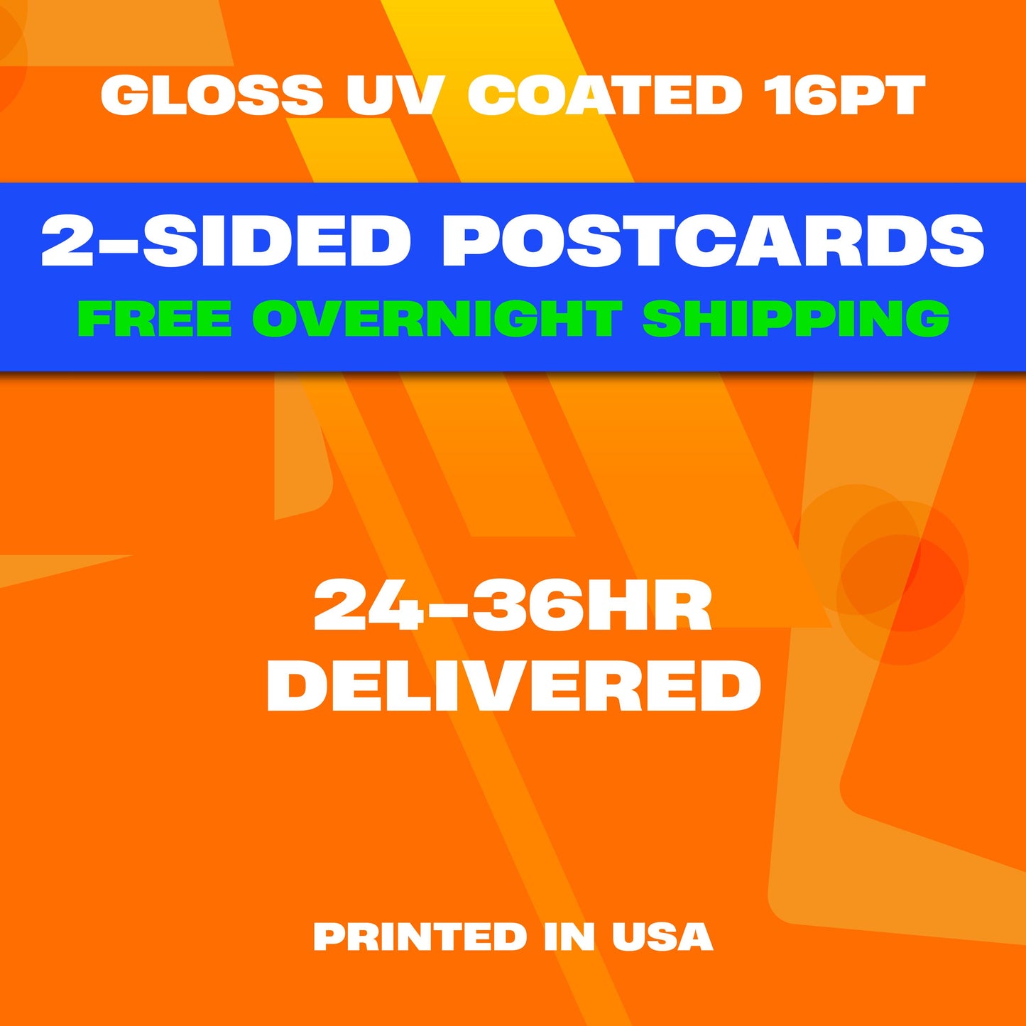 POSTCARD Printing - design example