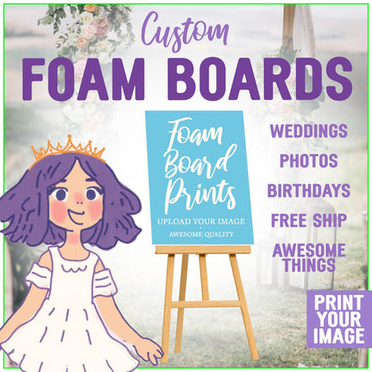 Foam Board Printing - in use