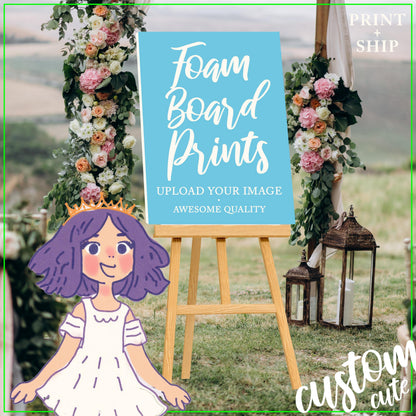 Foam Board Printing - lifestyle photo