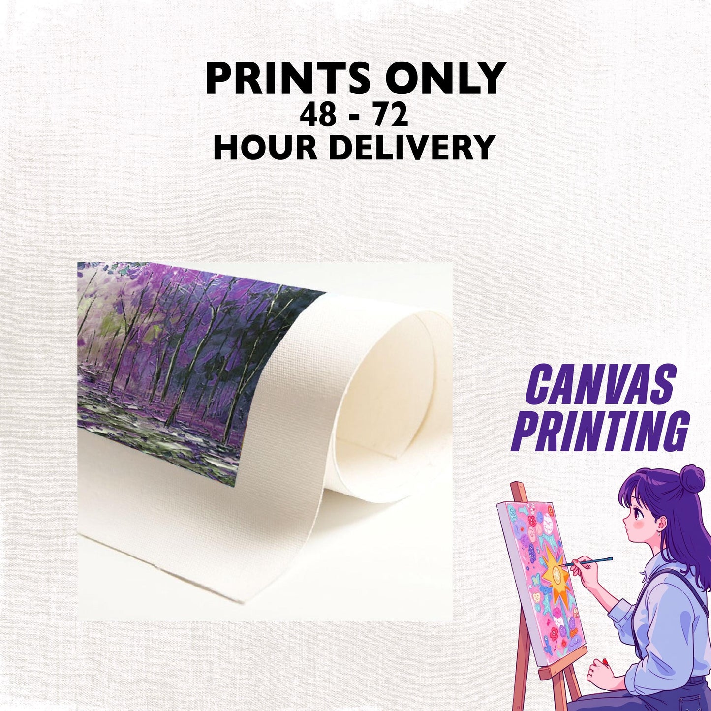 Canvas Printing, Custom Printing, Canvas Poster Prints, Fast Delivery, High Quality and SUPER SICK!