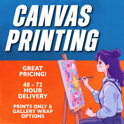 Canvas Printing, Custom Printing, Canvas Poster Prints, Fast Delivery, High Quality and SUPER SICK!