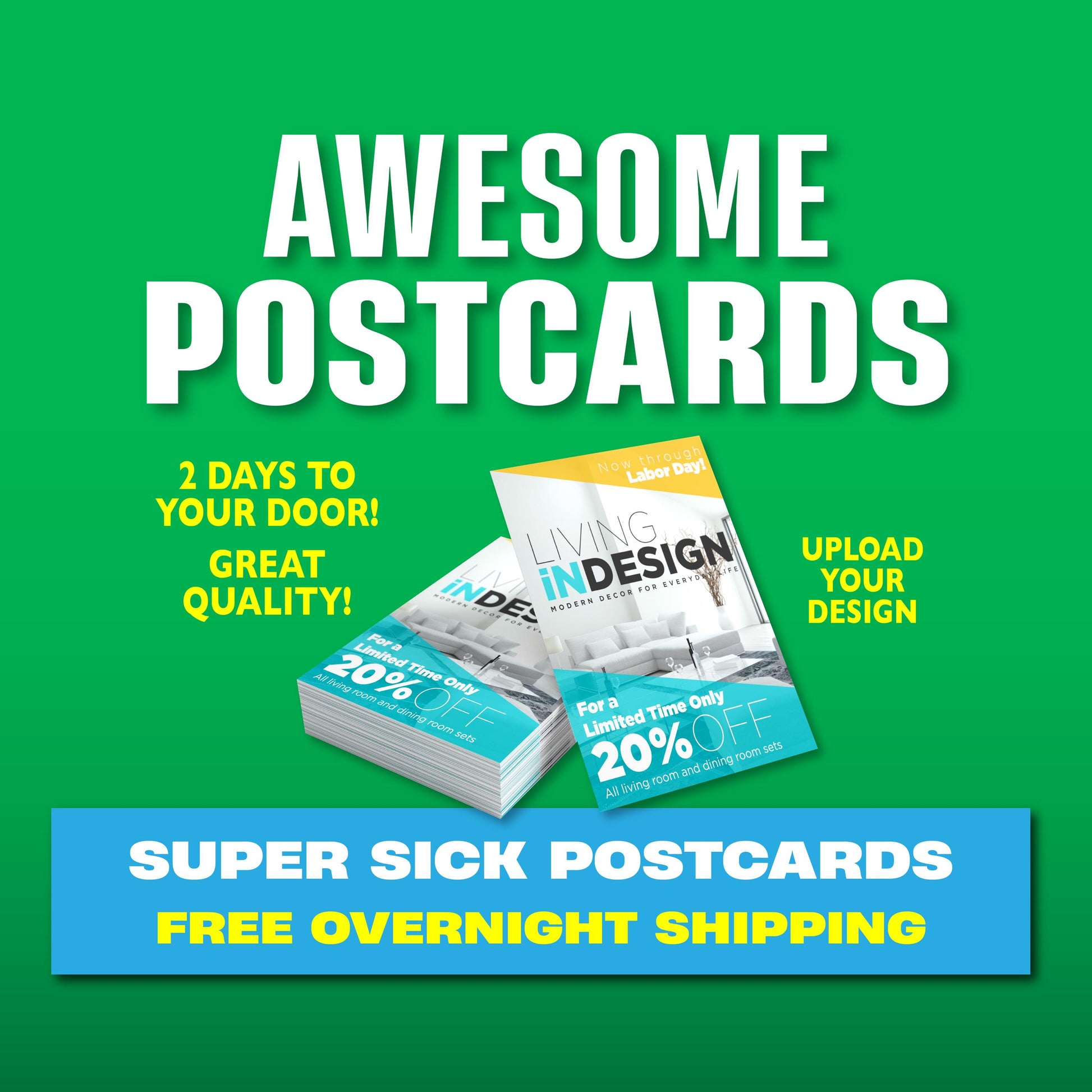 POSTCARD Printing - main product photo
