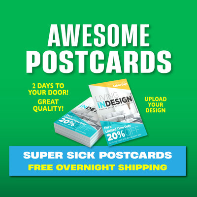 POSTCARD Printing, Custom AWESOME Printing, Custom Postcards Glossy Postcards, Free Shipping, Business Printing, Postcard Print