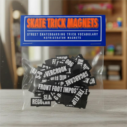 Skate Magnets, Skateboard Magnets, Skateboard Toys, Refrigerator Magnets, Funny Magnets