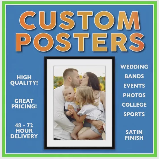 Poster Printing, Custom Printing, Photo Poster Prints, Fast Delivery, High Quality and SUPER SICK!